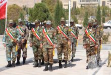 گزارش تصویری مراسم غبار روبی مزار شهدا